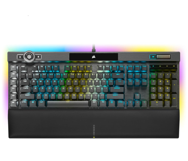 CORSAIR K100 Cherry MX Speed Keyboard Black CH-912A014-NA - 591531 - zdjęcie